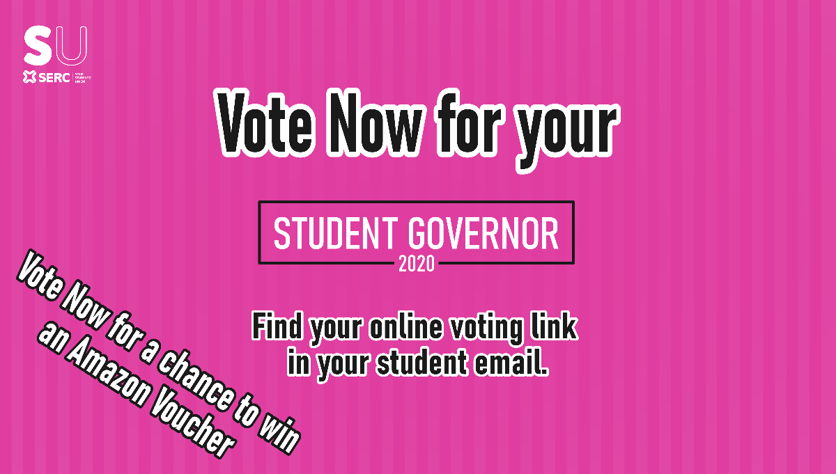 Vote Now for your Student Governor 